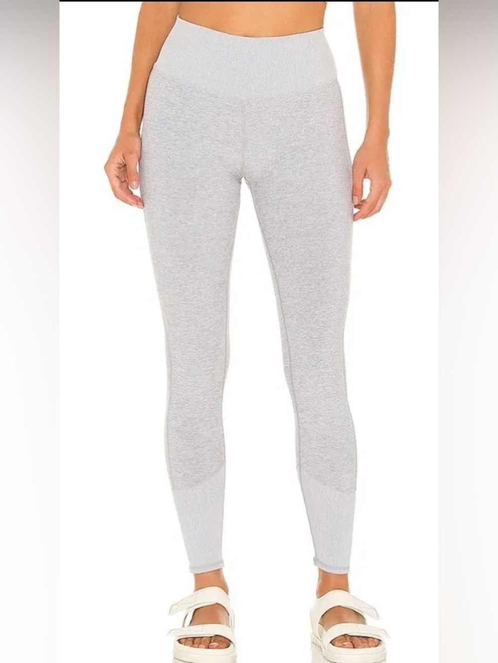 ALO Yoga Highwaist Alosoft Legging In Light Heather Grey SMALL GUC